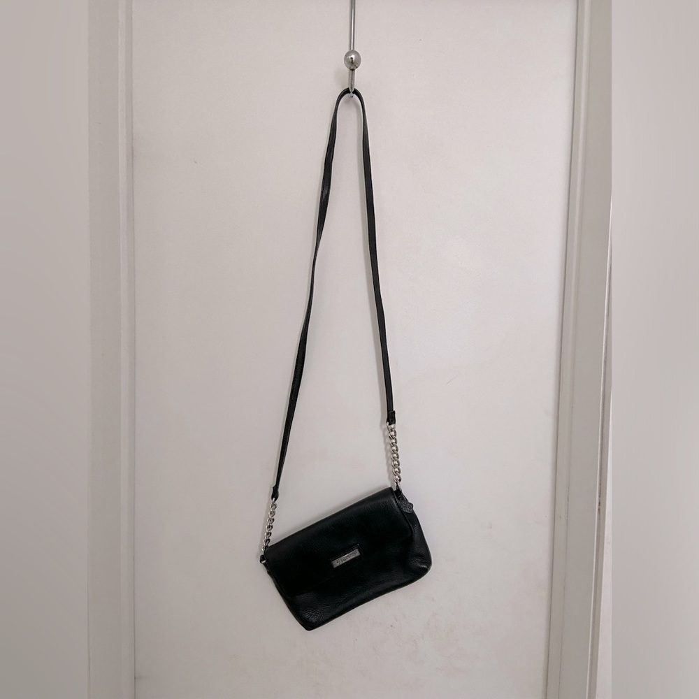 Calvin Klein black cross body purse